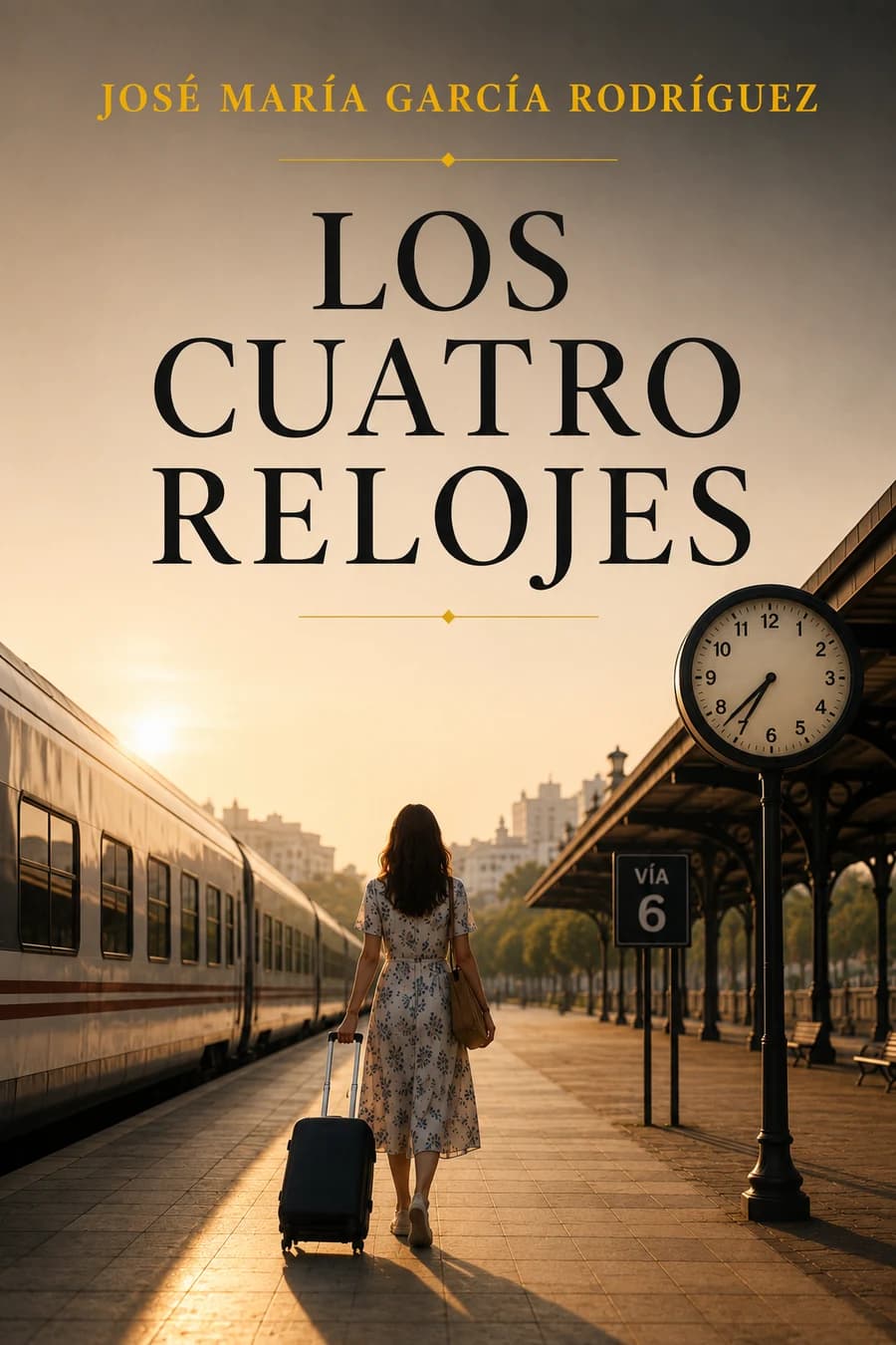 Portada de Los cuatro relojes